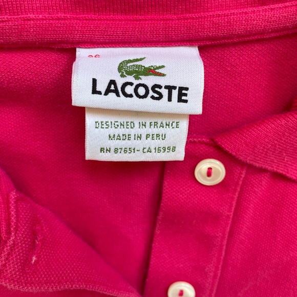Y2K Lacoste polo - Picture 2 of 5